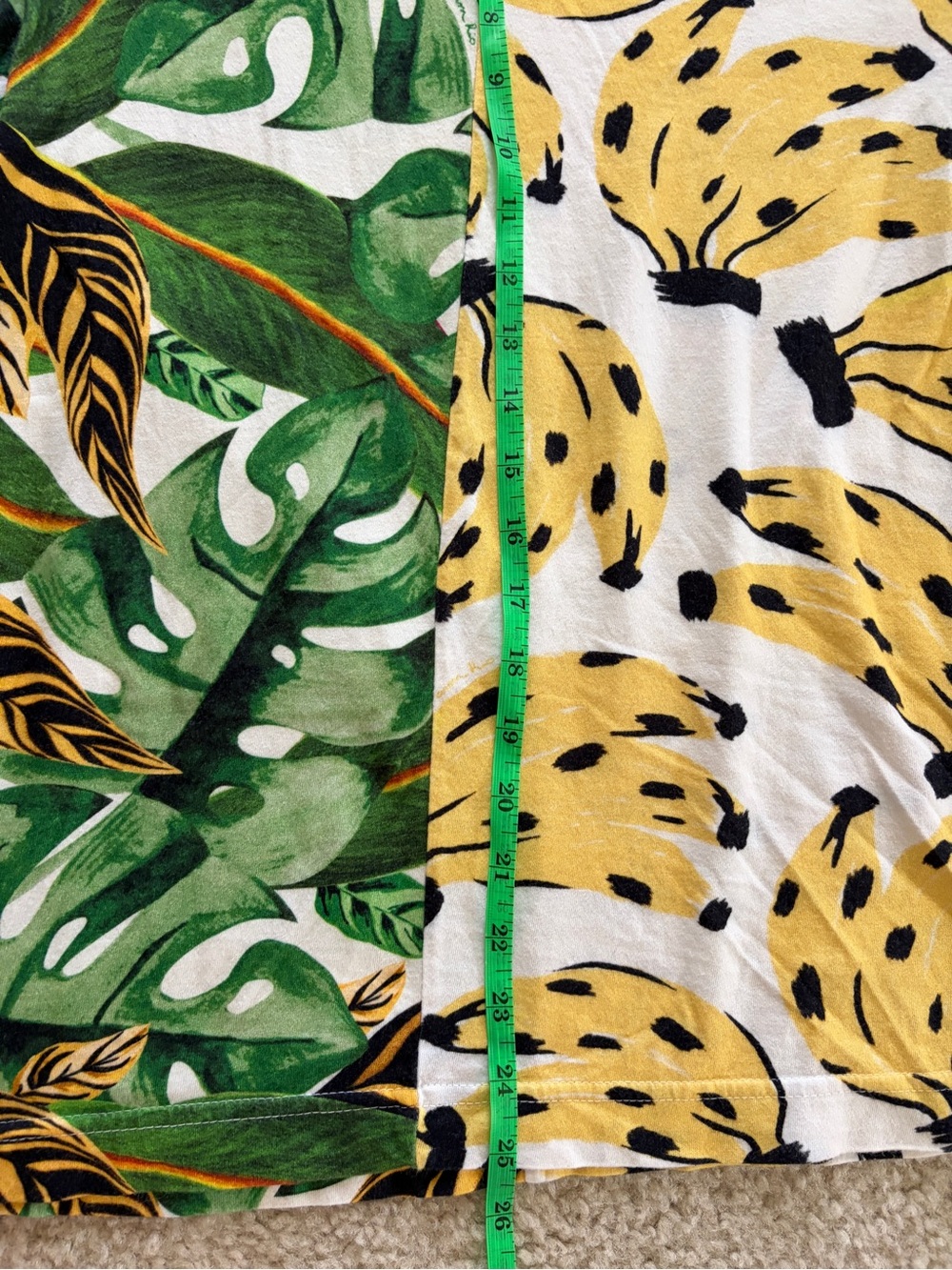 FARM Rio Split-Print Banana Tee - Picture 4 of 4